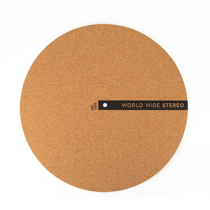 Record Doctor Anti-Static Vinyl Record Cleaning Kit with 12" Cork Turntable Slipmat