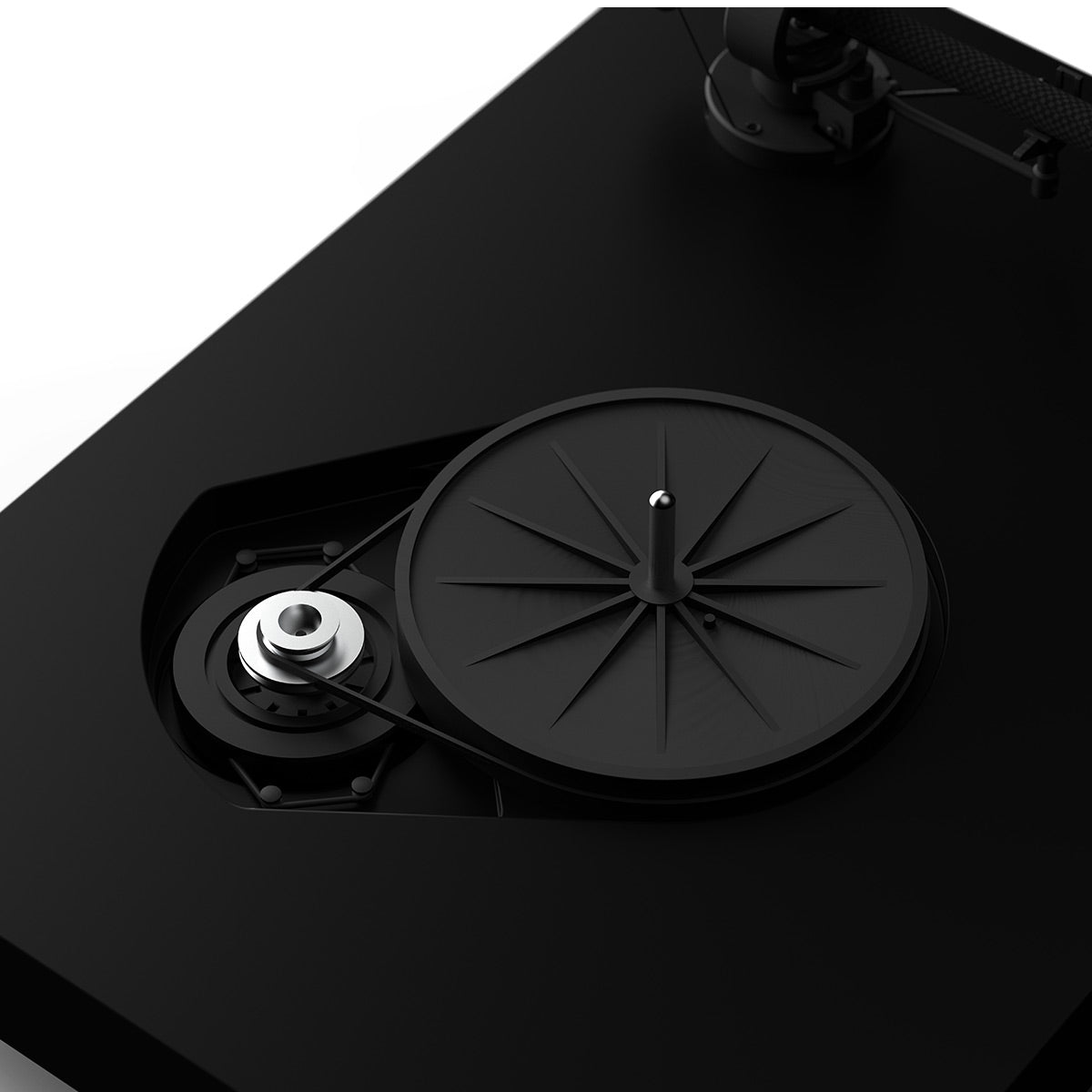Pro-Ject X2 B Turntable with Ortofon Quintet Red Cartridge (Satin Black)